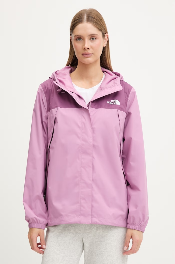 The North Face αδιάβροχο μπουφάν γυναικείο Antora Rain μωβ NF0A8BKDK221