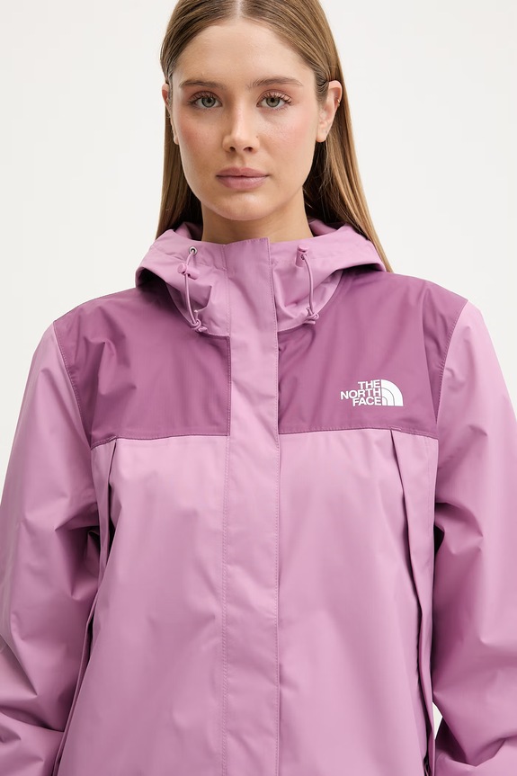 The North Face αδιάβροχο μπουφάν γυναικείο Antora Rain μωβ NF0A8BKDK221