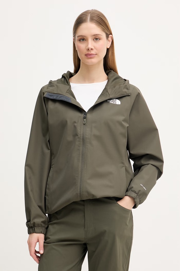 The North Face kurtka sportowa damska Quest zielony NF0A8G1221L1