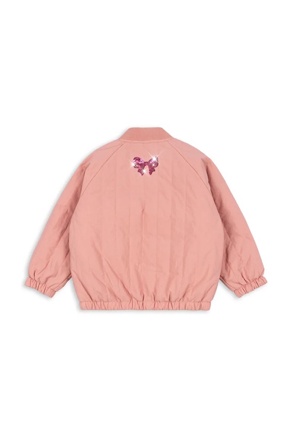 Chlapec Detská bunda bomber Konges Sløjd JUNO SEQUIN BOMBER JACKET KS104321.PreSpring ružová