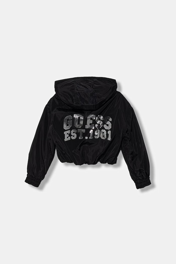 Παιδικό μπουφάν Guess J6RL00.WB242.PPY2 μαύρο SS26