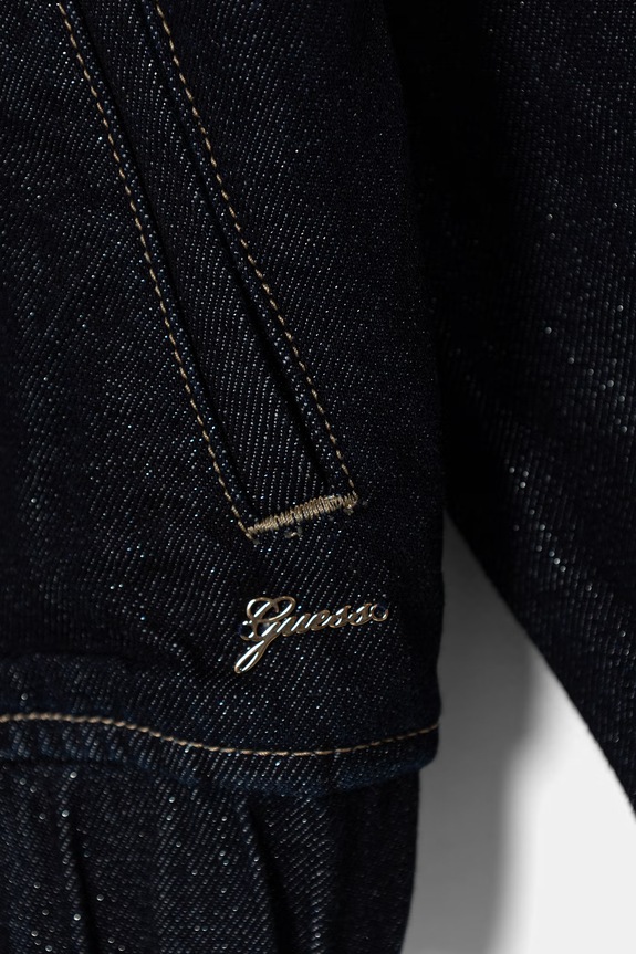 Κοριτσίστικα Παιδικό τζιν μπουφάν Guess J6RL07.D5D90.PPY2 σκούρο μπλε