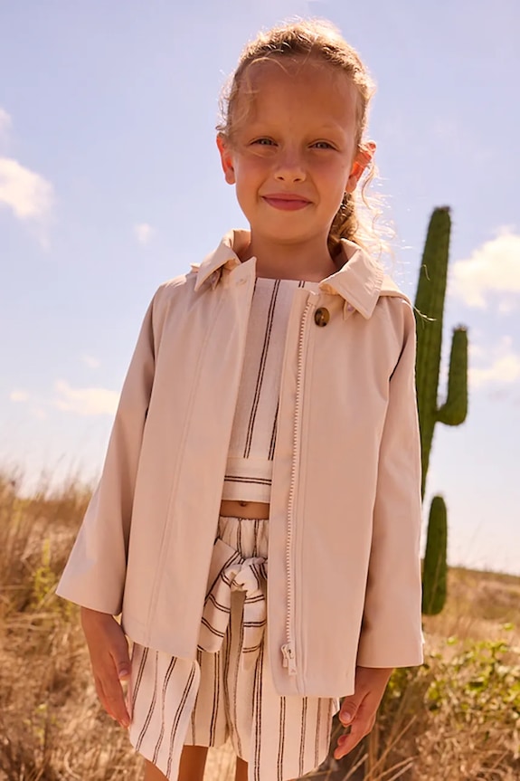 Παιδικό μπουφάν Mayoral άλλο μπεζ 3458.6F.Mini.PPY2