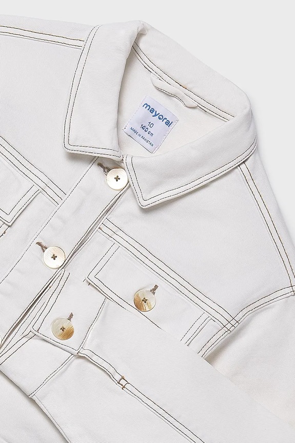 Mayoral gyerek dzseki fehér 6407.8F.Junior.PPY2