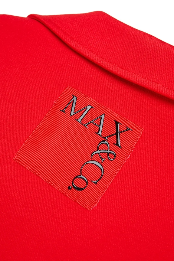 MAX&Co. marynarka dziecięca MAXJ55F JACKET MX0282.MX00K czerwony