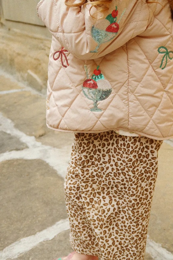 Dječja jakna Konges Sløjd FLORA SEQUIN JACKET KS104811.PPY2
