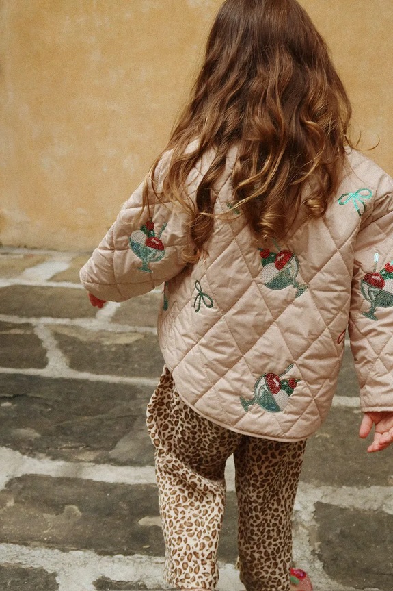 Dječja jakna Konges Sløjd FLORA SEQUIN JACKET KS104811.PPY2