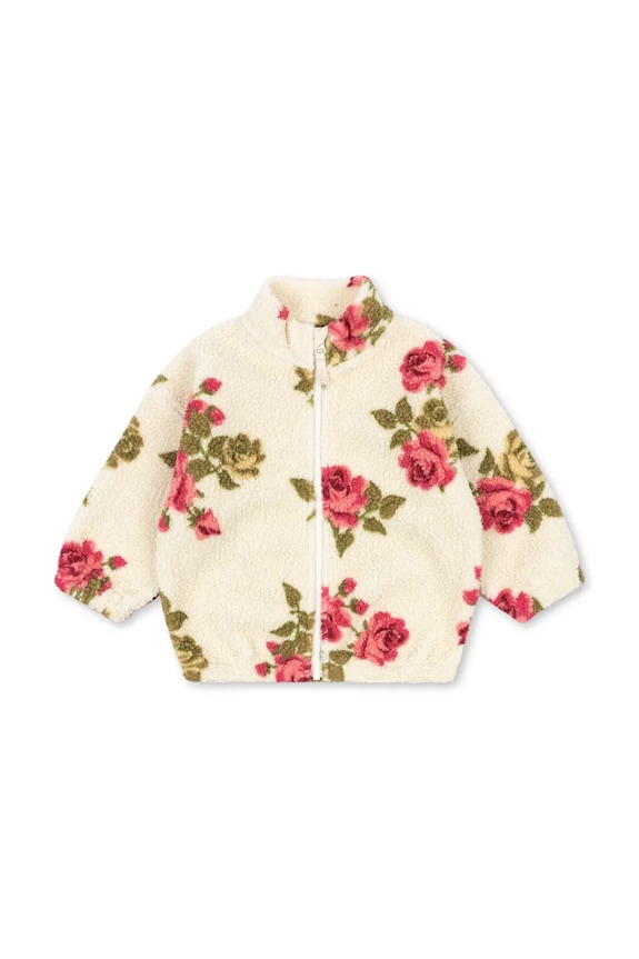 Konges Sløjd geacă copii JODY TEDDY JACKET GRS necaptusit bej KS104868.G.PPY2