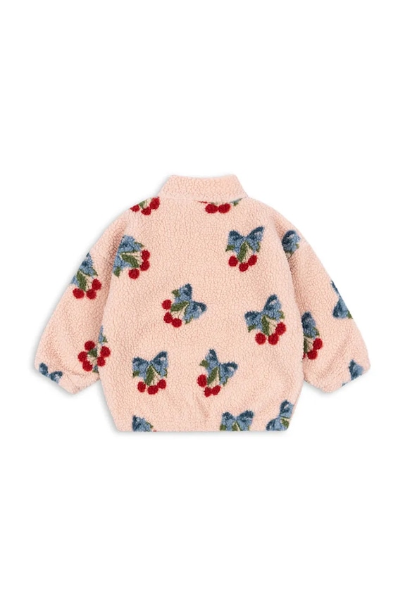 Konges Sløjd geacă copii JODY TEDDY JACKET GRS KS104868.G.PPY2 roz SS26