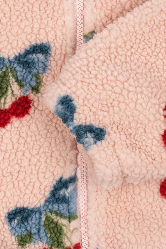 Konges Sløjd geacă copii JODY TEDDY JACKET GRS roz KS104868.G.PPY2