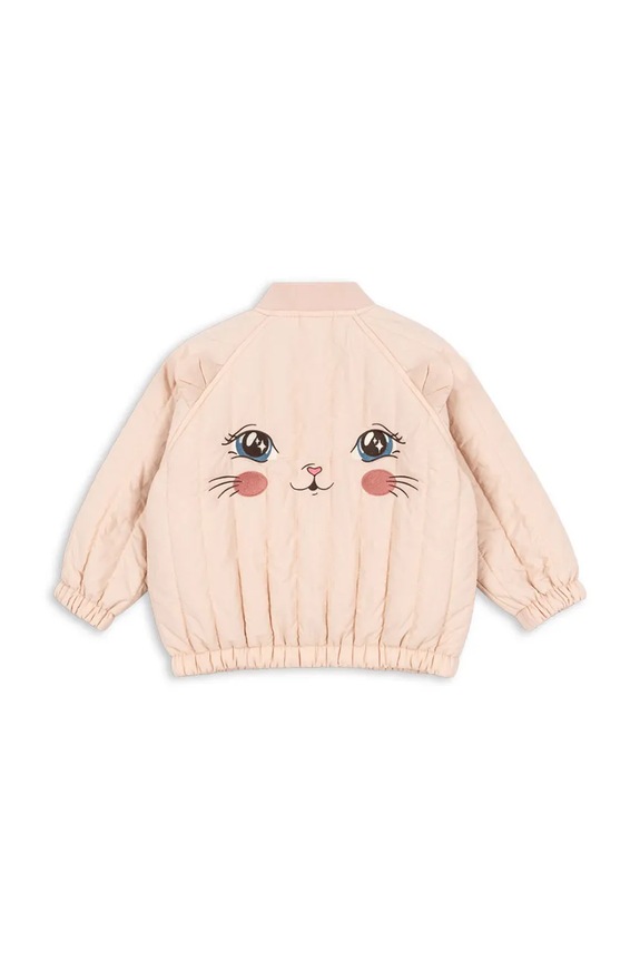 Konges Sløjd giacca bomber bambini JUNO KITTY BOMBER JACKET transitorio rosa KS104879.PPY2