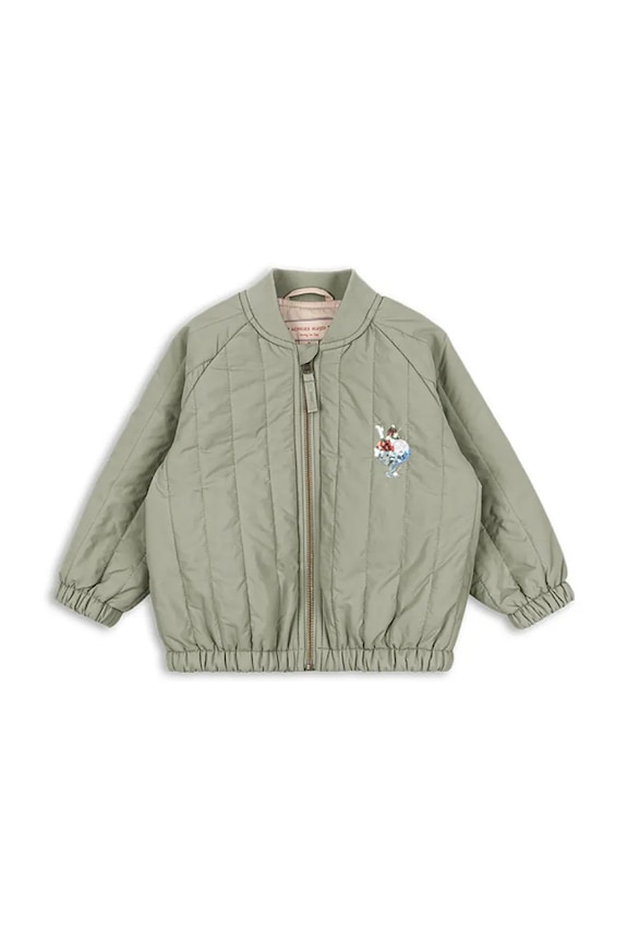 Konges Sløjd geacă bomber pentru copii JUNO SEQUIN BOMBER JACKET cu captuseala bej KS104887.PPY2