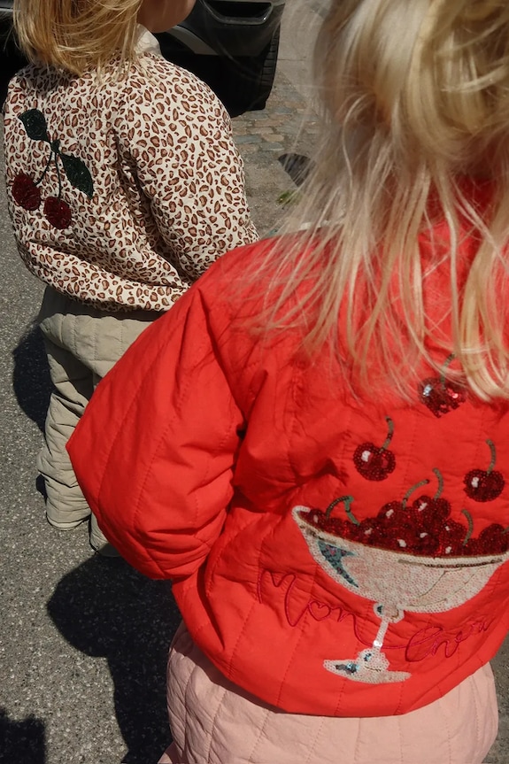Konges Sløjd geacă bomber pentru copii JUNO SEQUIN BOMBER JACKET KS104887.PPY2