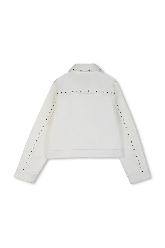 Karl Lagerfeld kurtka jeansowa dziecięca Z31133.114.150 biały SS26