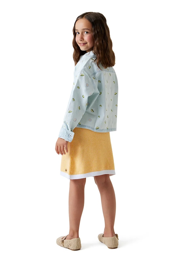 Guess kurtka dziecięca jeansowa J6GL03.D4EU0.PPY2.M