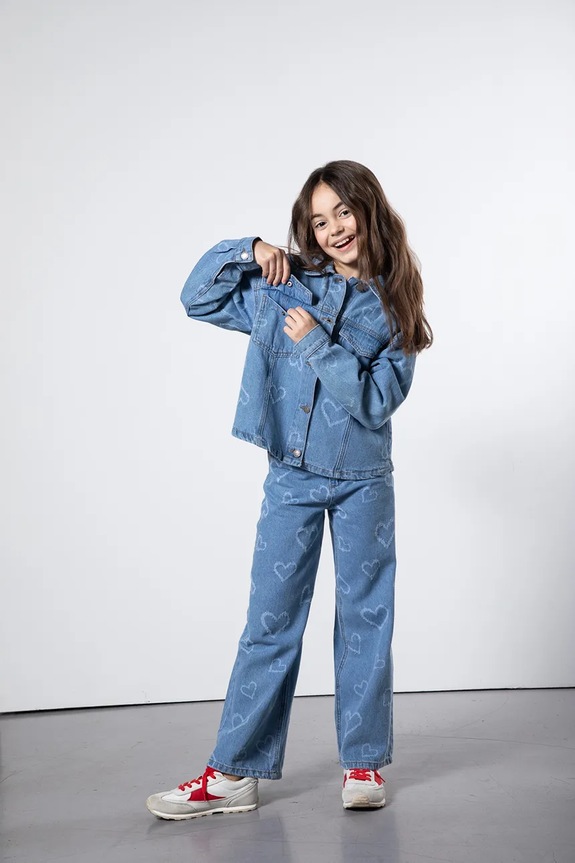 Coccodrillo kurtka dziecięca jeansowa WC6152301CJG
