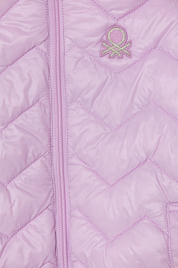 Lány United Colors of Benetton gyerek kabát 21INGN02Z.P.Stagionale lila
