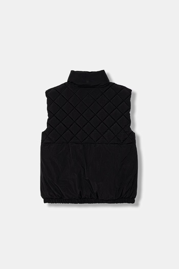 United Colors of Benetton bezrękawnik dziecięcy 2IGGCJ018.G.Stagionale czarny SS26