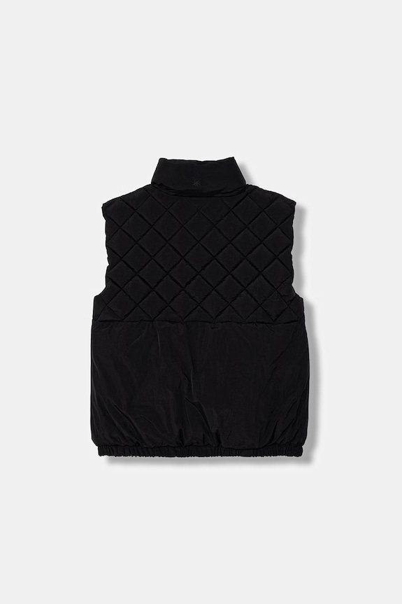 United Colors of Benetton bezrękawnik dziecięcy 2IGGCJ018.G.Stagionale czarny SS26