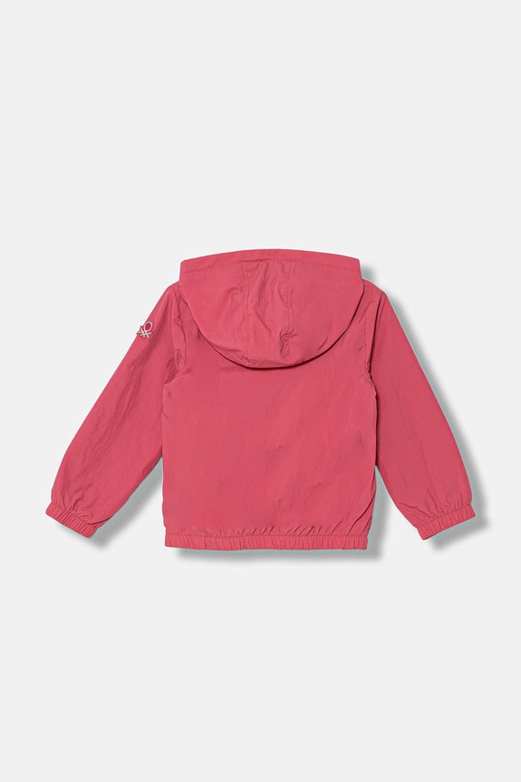 United Colors of Benetton kurtka dziecięca 2IGGGN03L.P.Stagionale różowy SS26