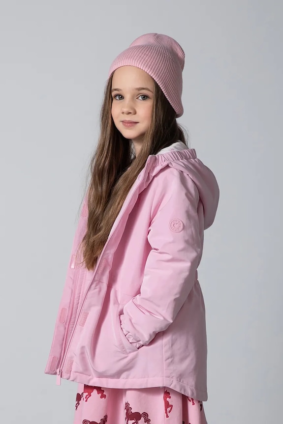Coccodrillo prijelazna jakna za djecu roza WC6152705OGK