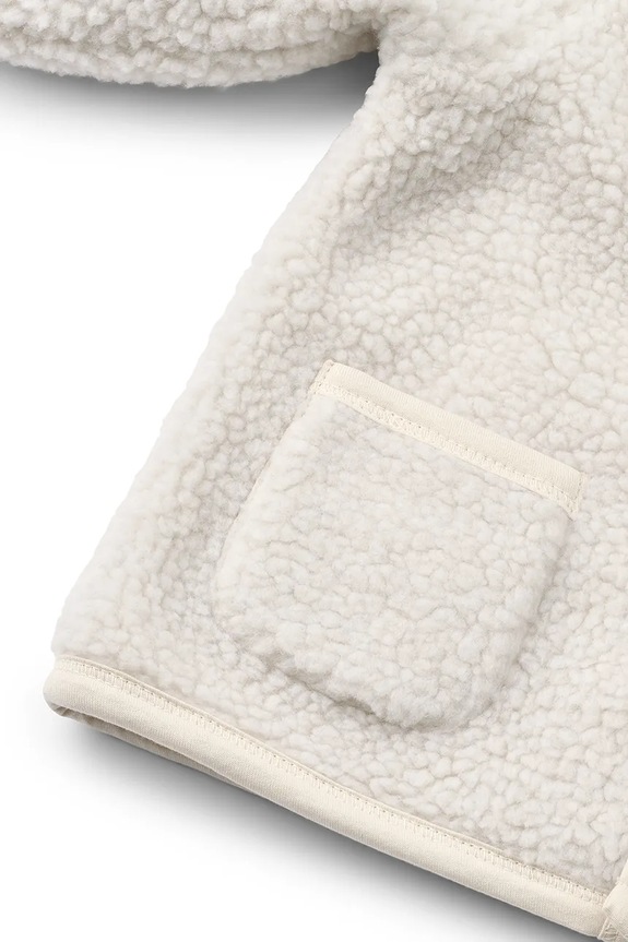 Jakna za dojenčka Liewood Baylor Baby Jacket bela LW20801