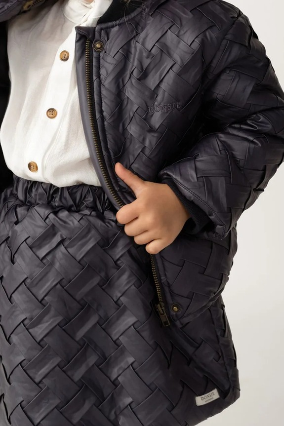 Detská bunda Donsje Ceasie Jacket 4110400 tmavomodrá