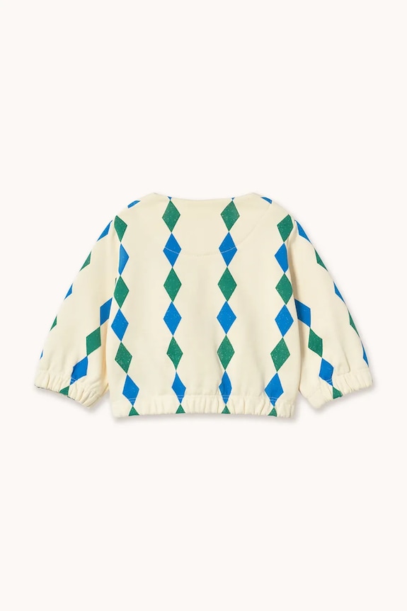 Tinycottons geacă bebe DIAMONDS BABY JACKET SS26.145 bej SS26