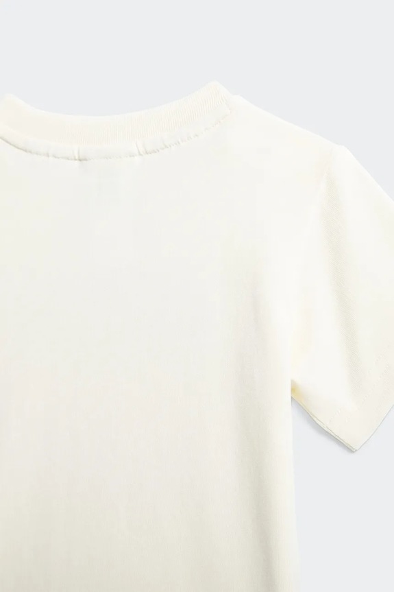 adidas Originals komplet bawełniany dziecięcy beżowy KD5823