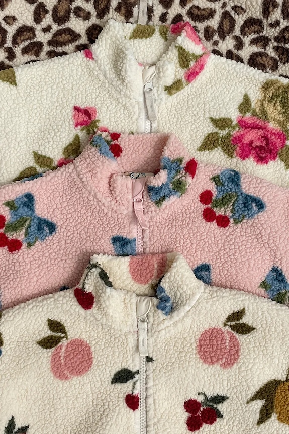 Detská bunda Konges Sløjd JODY TEDDY JACKET GRS KS104868.PPY2 béžová