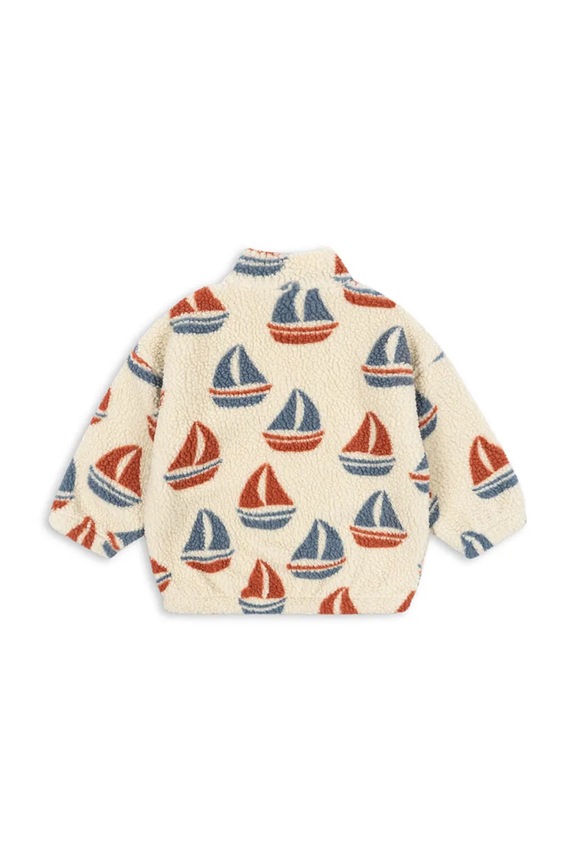 Detská bunda Konges Sløjd JODY TEDDY JACKET GRS KS104868.PPY2 béžová SS26