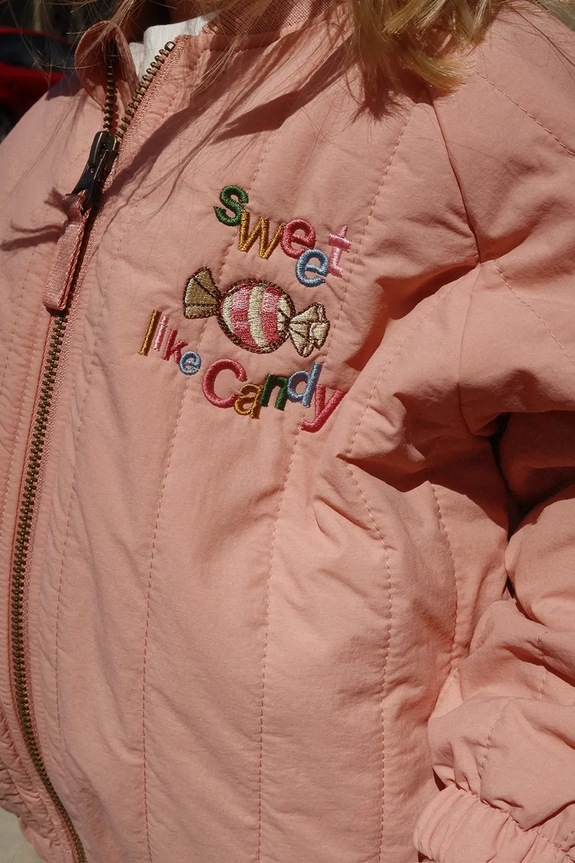 Konges Sløjd kurtka bomber dziecięca JUNO BOMBER JACKET KS104877.PPY2