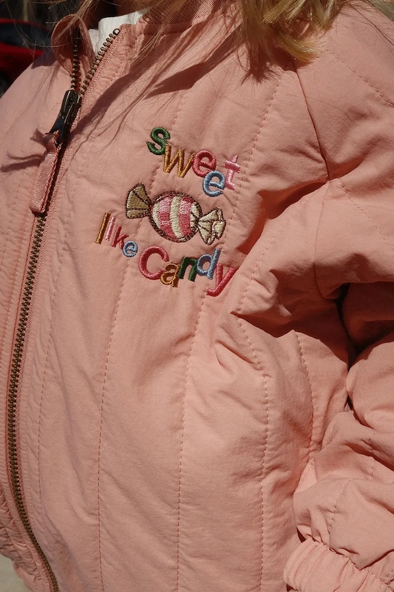 Konges Sløjd kurtka bomber dziecięca JUNO BOMBER JACKET KS104877.PPY2