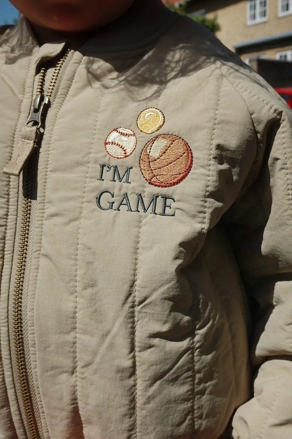 Konges Sløjd kurtka bomber dziecięca JUNO BOMBER JACKET KS104877.PPY2