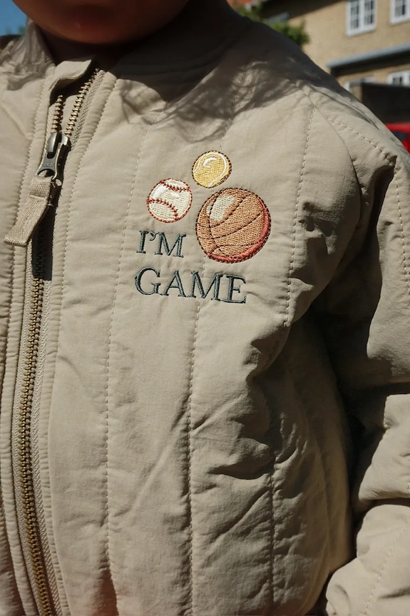 Konges Sløjd kurtka bomber dziecięca JUNO BOMBER JACKET KS104877.PPY2