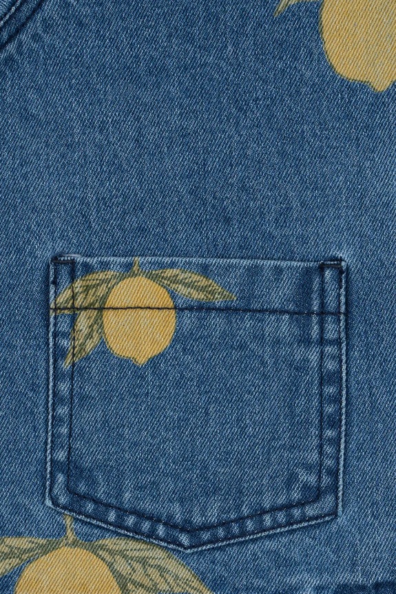 Konges Sløjd kurtka jeansowa dziecięca MAGOT JACKET GOTS KS104971.PPY2 granatowy