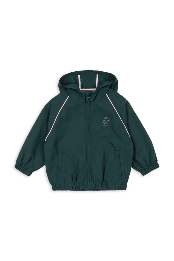 Konges Sløjd kurtka przejściowa dziecięca ACTY JACKET KS104624.PPY2 zielony SS26