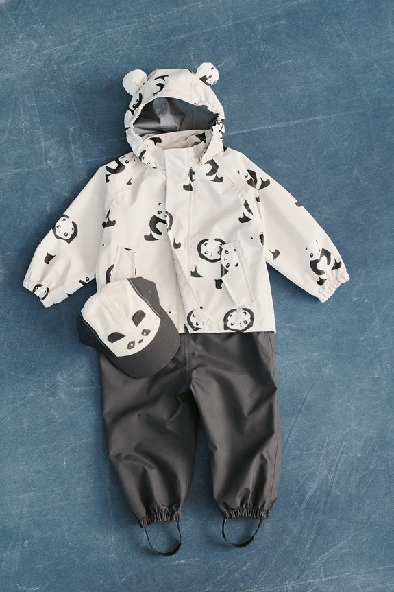 Dječja jakna i hlače Liewood Manu Rainwear Set LW19910.PPY2
