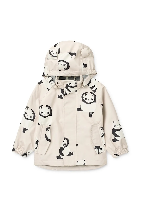 Dječaci Dječja jakna i hlače Liewood Manu Rainwear Set LW19910.PPY2 bijela