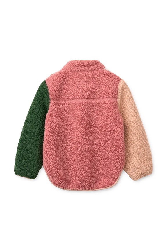 Chlapec Detská bunda Liewood Noam Pile Jacket LW20017.PPY2 ružová