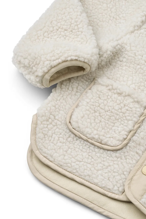 Dječja jakna Liewood Lora Pile jacket LW20642.PPY2 bež