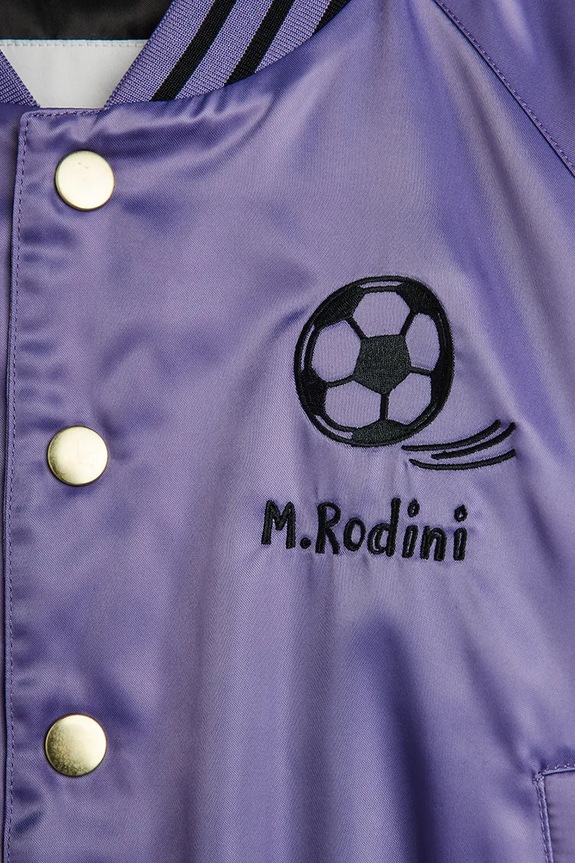Mini Rodini bomber jakna za djecu Soccerball ljubičasta 26210106
