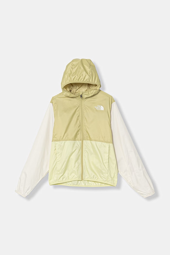 The North Face bunda detská G TNF CYCLONE WIND JACKET zelená NF0A8ANNPES1