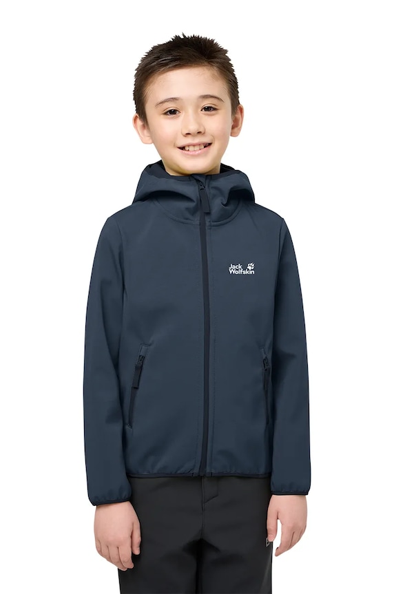 Jack Wolfskin geacă softshell pentru copii FOURWINDS JACKET KIDS A61854.164.176.