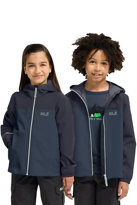 Jack Wolfskin jachetă pentru copii ADVENTURETRIBE 2L JKT K bleumarin A65947.104.152
