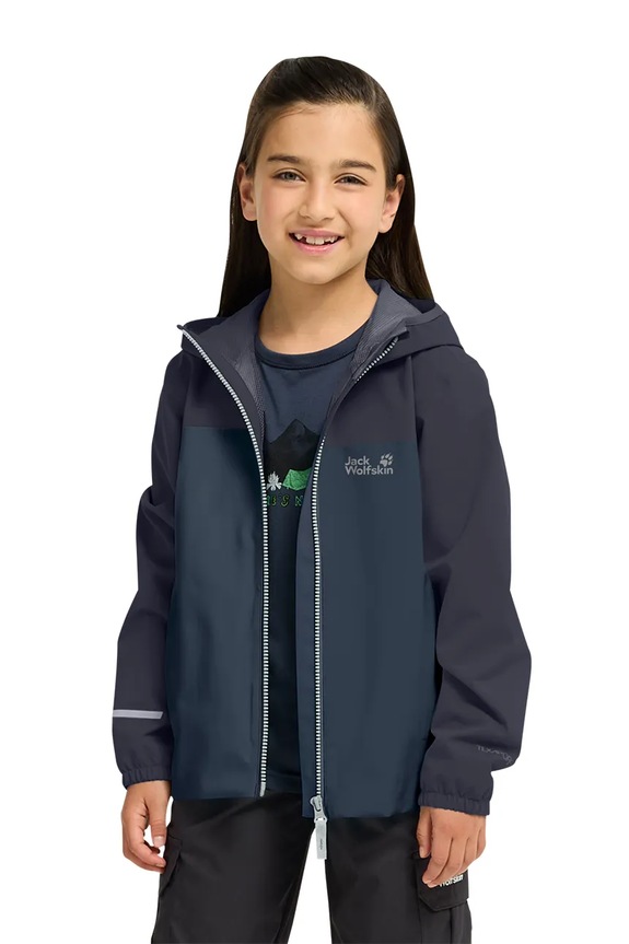 Jack Wolfskin jachetă pentru copii ADVENTURETRIBE 2L JKT K A65947.104.152 bleumarin