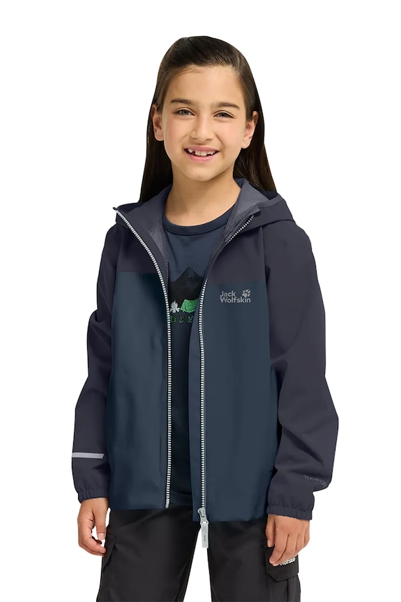 Jack Wolfskin jachetă pentru copii ADVENTURETRIBE 2L JKT K A65947.104.152 bleumarin