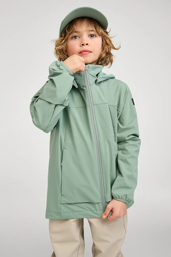 Reima kurtka dziecięca Puruton BugProof zielony 5100376A.PPY2