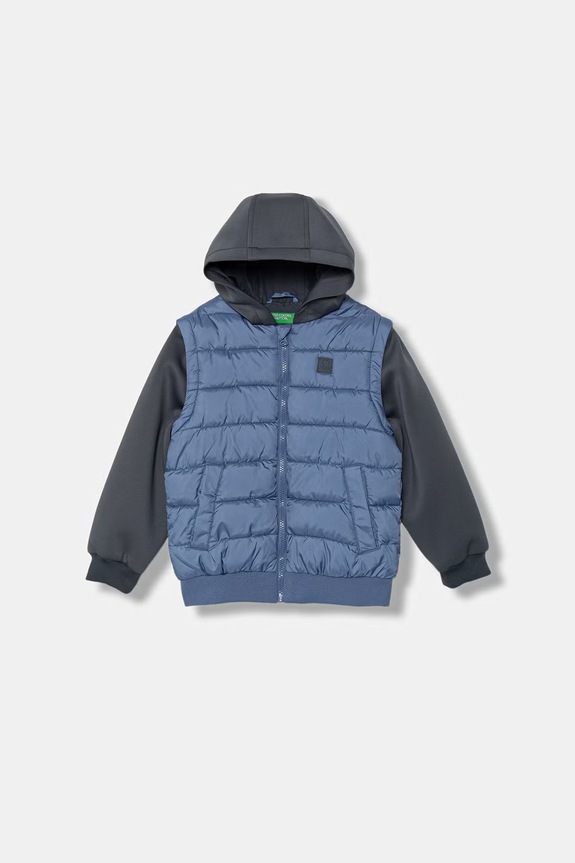 United Colors of Benetton gyerek kabát kék 2KL9CN071.G.Stagionale
