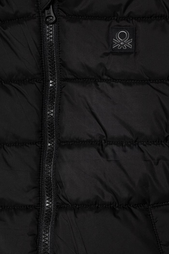 Băieți United Colors of Benetton jachetă pentru copii 2KL9CN071.G.Stagionale negru